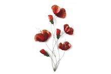 Déco métal coquelicot Boutique Vergez à Tarnos
